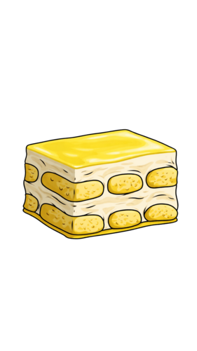 Lemon tiramisu at Mamma Misu - zesty citrus mascarpone