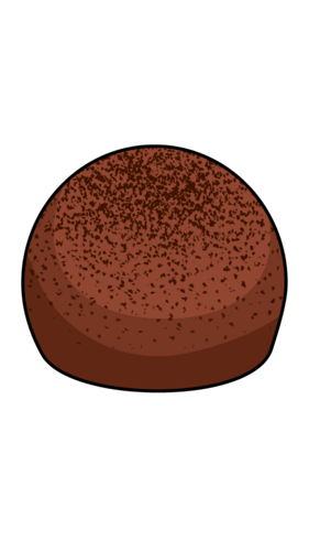 Tiramisu balls at Mamma Misu - bite-sized tiramisu truffles